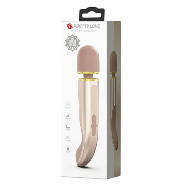 PRETTY LOVE - Colorful Powerful AV Wand (Chargeable - Champagne Gold)